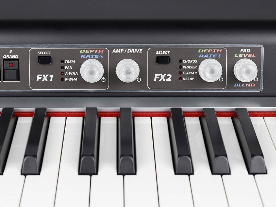 virtual modeling electronic piano SEVEN, 73 keys, with legs and sustain pedal - Afbeelding 4