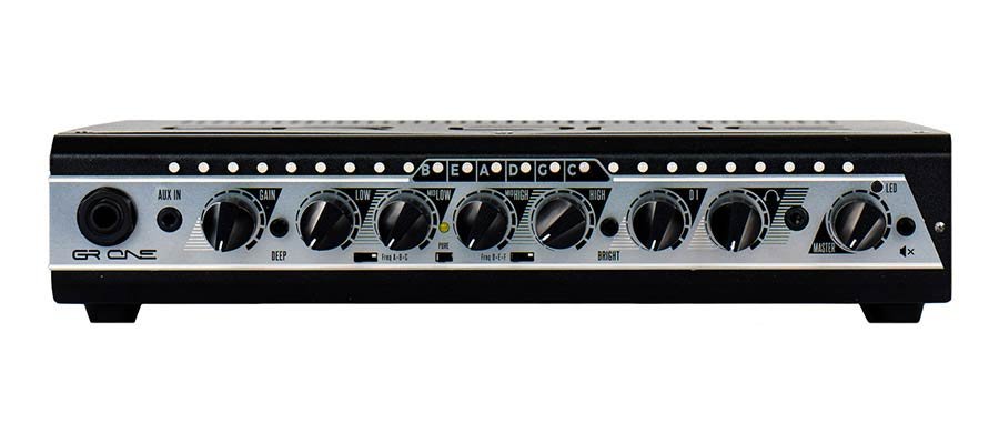 class D bass amplifier, 350w 1.8kg, black - Afbeelding 2