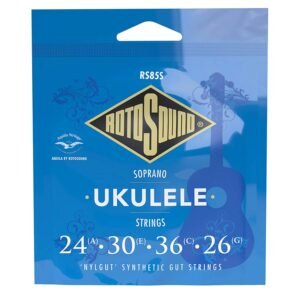 string set soprano ukulele 'Nylgut' synthetic gut, G-C-E-A tuning, 24-30-36-26