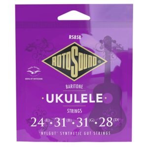 string set baritone ukulele 'Nylgut' synthetic gut, D-G-B-E tuning, 26-33-31-27