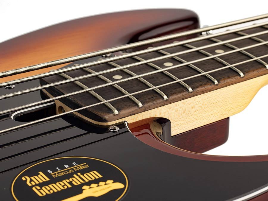 5-string active bass guitar tobacco sunburst - Afbeelding 7