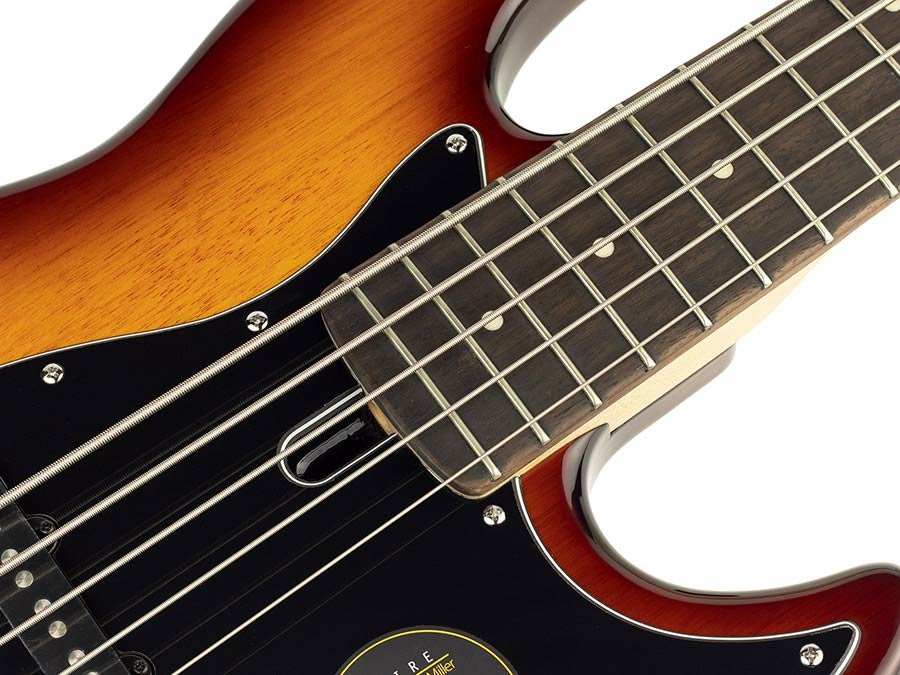 5-string active bass guitar tobacco sunburst - Afbeelding 8