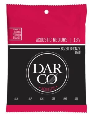 string set acoustic 80/20 bronze, medium 013