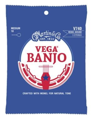 string set folk banjo monel wound, medium, 010-012-016-023-010