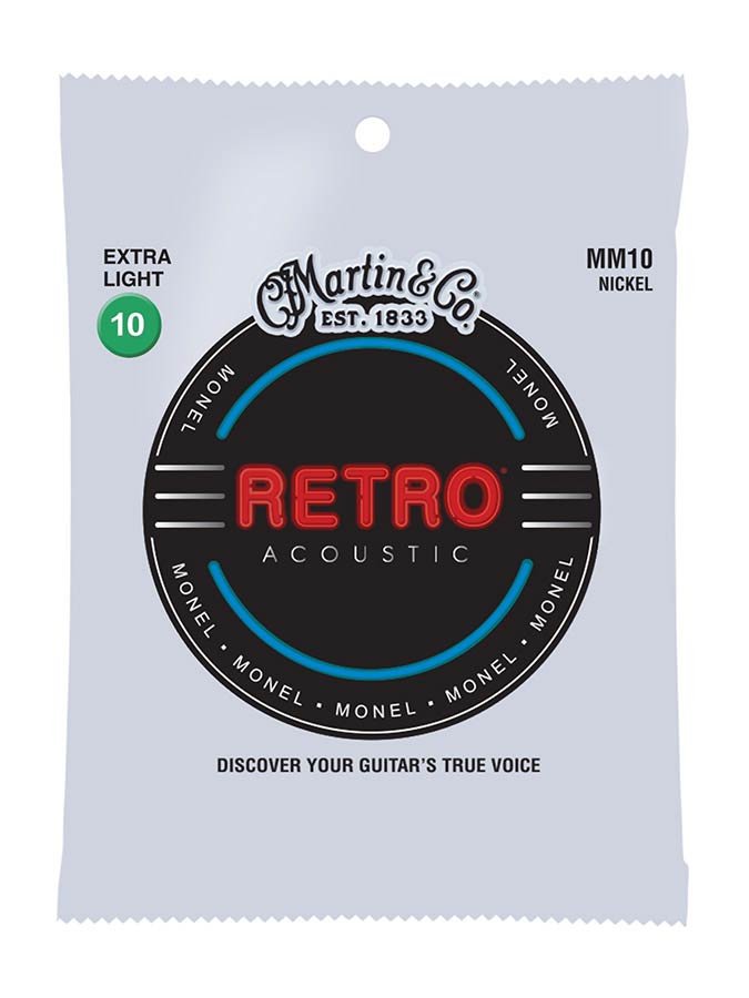 string set monel wound, extra light 010-013-023-029-038-047
