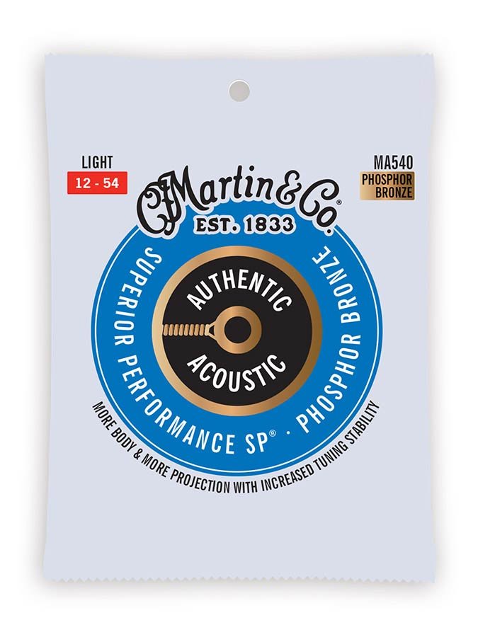 string set phosphor bronze, light 012-016-025-032-042-054