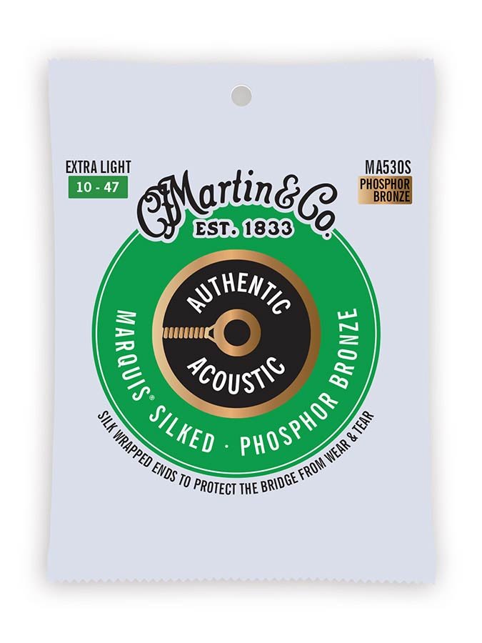 string set phosphor bronze, extra light 010-014-023-030-39-047