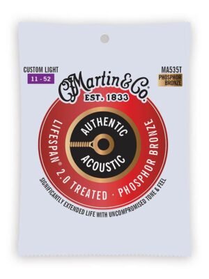 string set phosphor bronze, custom light 011-015-023-032-042-052