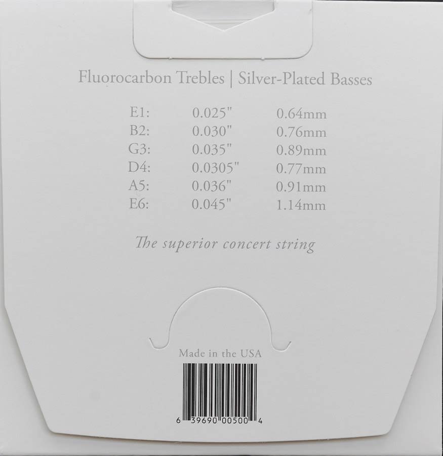 string set classic, high tension fluorocarbon trebles & high tension basses - Afbeelding 2