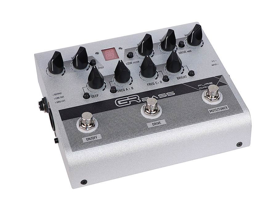 preamp pedal, with overdrive, 4 band EQ, tuner, DI, efx loop, line out - Afbeelding 2