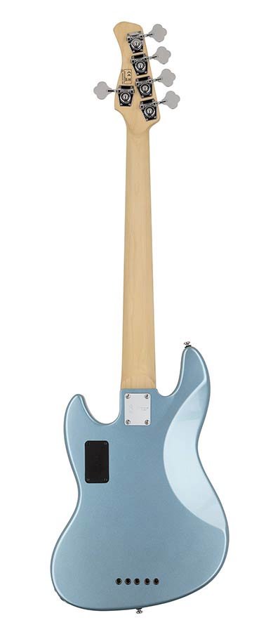 alder 5-string active bass guitar lake placid blue - Afbeelding 2