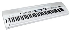 digital stage piano with accompaniment, 88 keys hammer action (GAS-II), 2 x 20 W, white