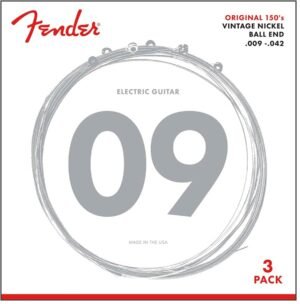 string set electric, pure nickel, light, 009-011-016-024-032-042, 3-pack