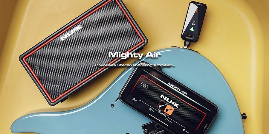 wireless rechargeable stereo guitar amplifier 10 watt, bluetooth transmitter, reverb+delay, drums - Afbeelding 10