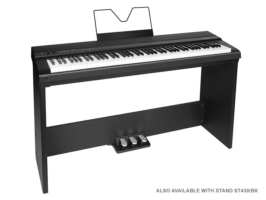 digital stage piano, 88 keys hammer action (GAS-II), 2 x 20 W - Afbeelding 9