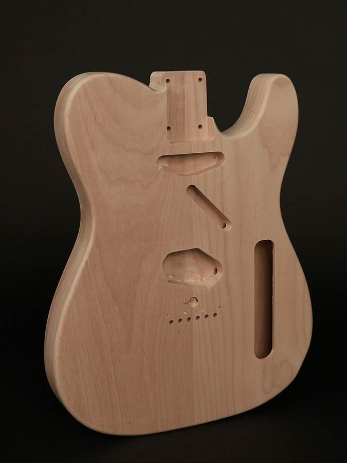 vintage body, Teaser (made in Japan), 2 piece alder, chambered/hollow with no f-hole