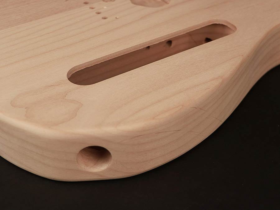vintage body, Teaser (made in Japan), 2 piece alder, chambered/hollow with no f-hole - Afbeelding 4