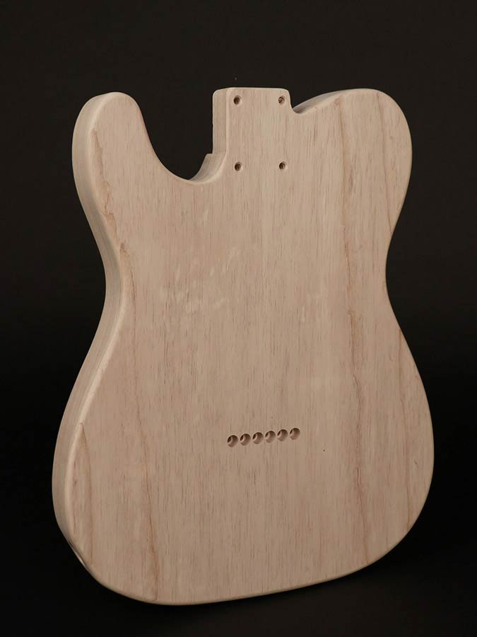 vintage body, Teaser (made in Japan), 2 piece ash, chambered/hollow with no f-hole - Afbeelding 2