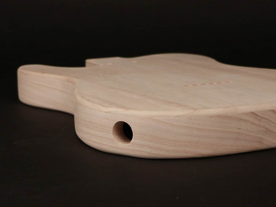 vintage body, Teaser (made in Japan), 2 piece ash, chambered/hollow with no f-hole - Afbeelding 6