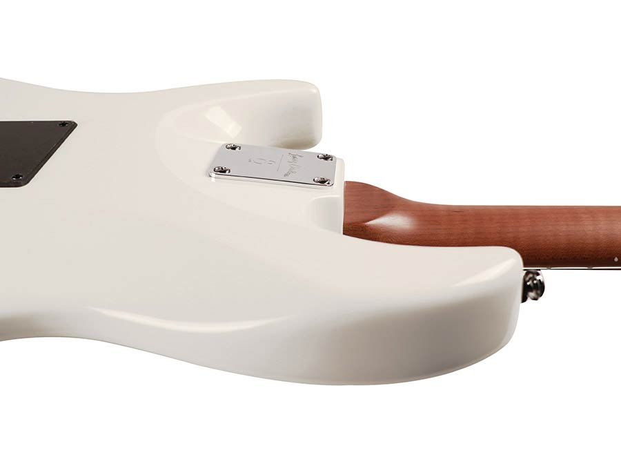 electric guitar S-style antique white - Afbeelding 4