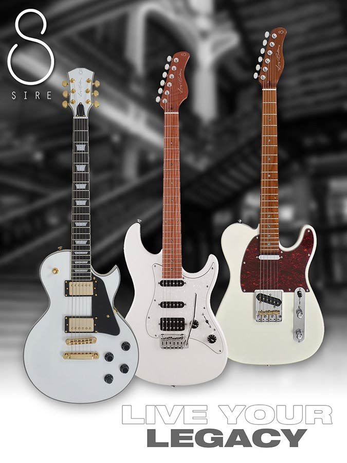electric guitar S-style antique white - Afbeelding 10