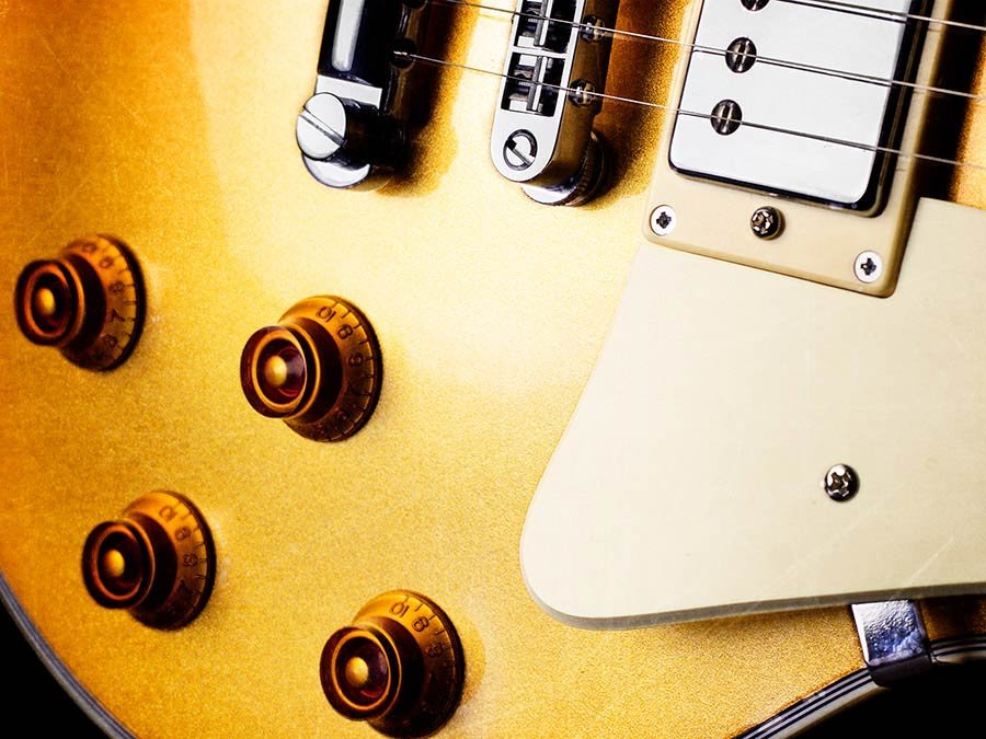 electric guitar L-style goldtop - Afbeelding 10