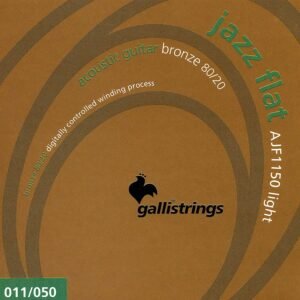 string set acoustic tape wound, light, 011-014-024-032-040-050