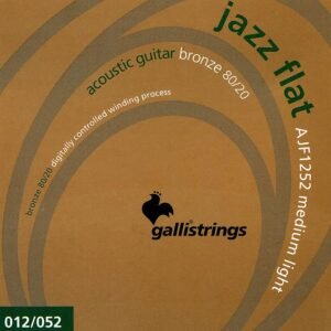 string set acoustic tape wound, medium light, 012-016-024-032-042-052