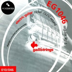 string set electric, coated nickel round wound, regular light, 010-013-017-026-036-046
