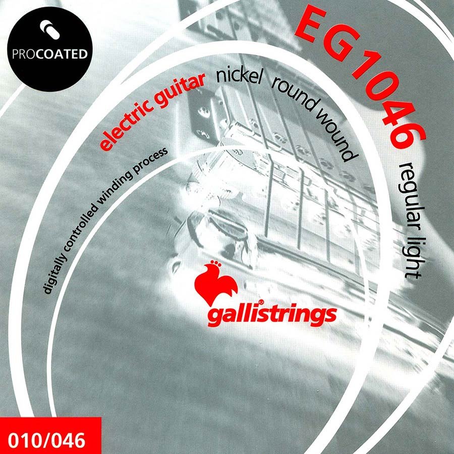 string set electric, coated nickel round wound, regular light, 010-013-017-026-036-046