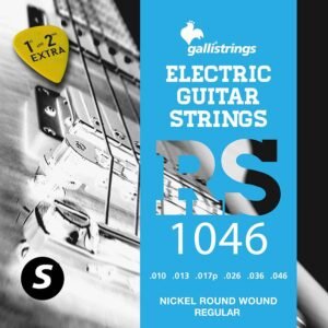 string set electric, nickel roundwound, regular, 010-013-017-026-036-046