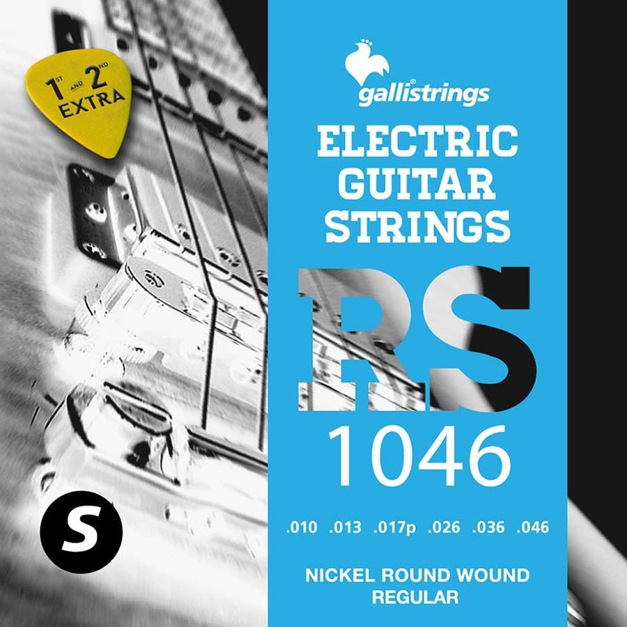 string set electric, nickel roundwound, regular, 010-013-017-026-036-046