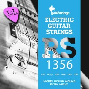 string set electric, nickel roundwound, extra heavy, 013-017-026-036-046-056