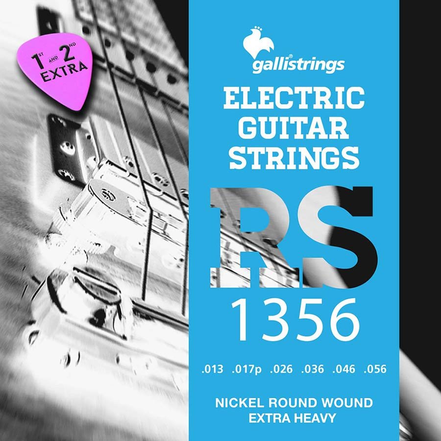 string set electric, nickel roundwound, extra heavy, 013-017-026-036-046-056