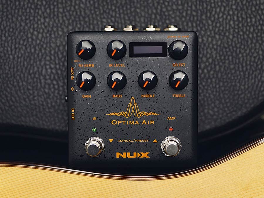 effects pedal dual acoustic guitar simulator OPTIMA AIR - Afbeelding 7