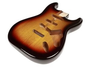 vintage body Stallion model (made in Japan), 3 piece alder, 3 tone sunburst PU