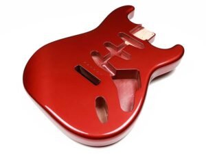 vintage body Stallion model (made in Japan), 3 piece alder, candy apple red PU
