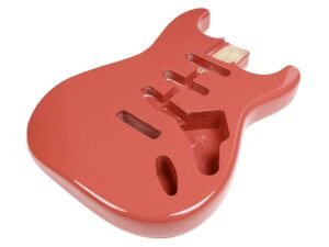 vintage body Stallion model (made in Japan), 3 piece alder, fiesta red PU