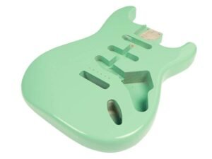 vintage body Stallion model (made in Japan), 3 piece alder, surf green PU
