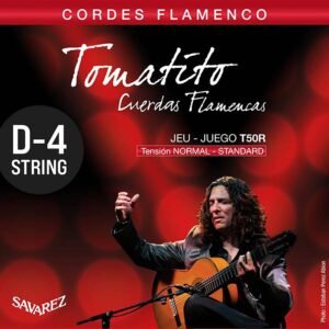D-4 string, from Tomatito signature set, flamenco, normal tension
