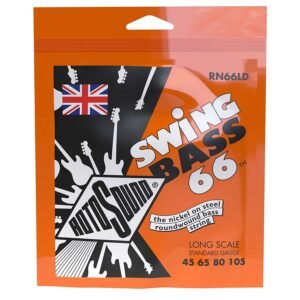 string set electric bass nickel wound 45-105, standard gauge