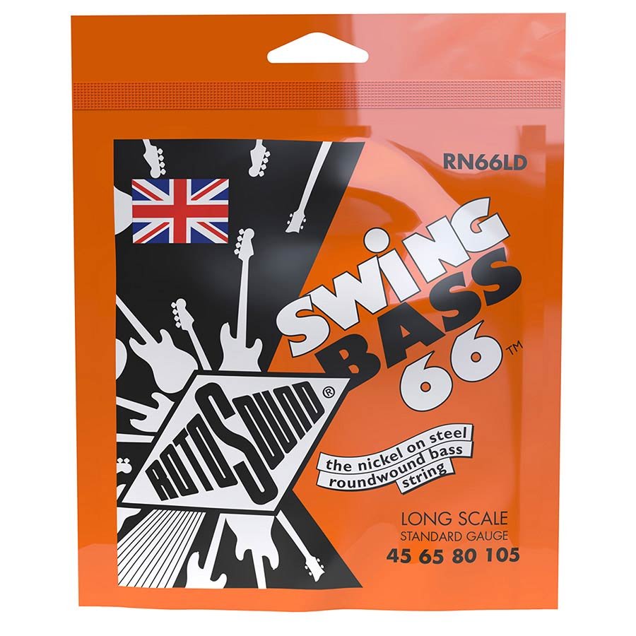 string set electric bass nickel wound 45-105, standard gauge