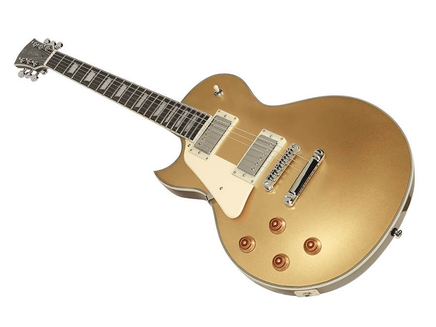 lefty electric guitar L-style goldtop - Afbeelding 6