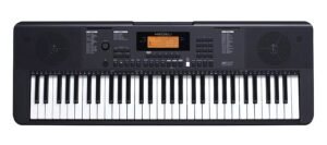 keyboard, 61 touch sensitive keys, backlit LCD, 2 x 2,5 W