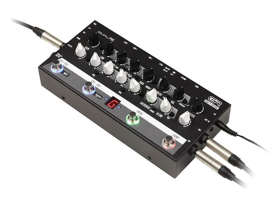 dual channel preamp pedal, 4-band EQ, drive, comp, tuner, DI, headphones, parallel outs, no PSU inc - Afbeelding 6