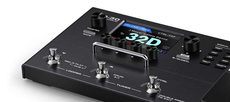 professional multi-effect pedal with amplifier modeling and IR loader - Afbeelding 8