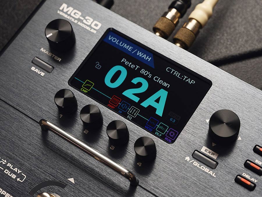 professional multi-effect pedal with amplifier modeling and IR loader - Afbeelding 10