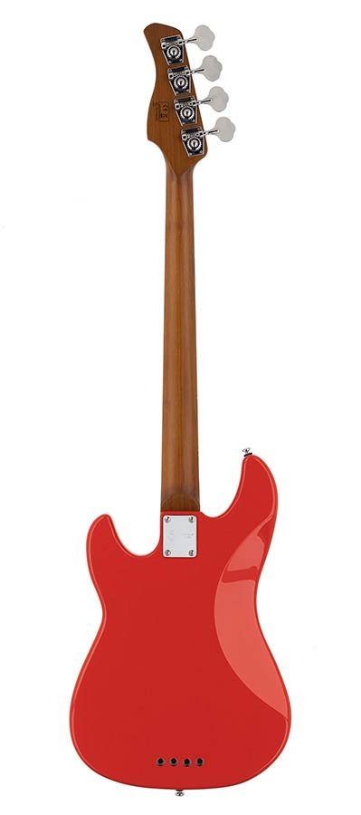 alder 4-string passive bass guitar dakota red - Afbeelding 2