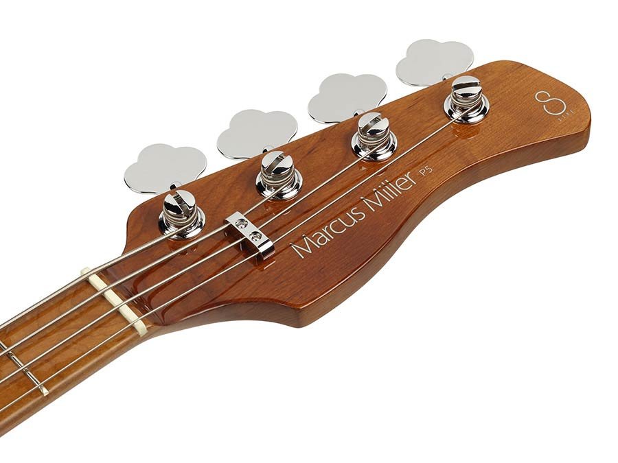 alder 4-string passive bass guitar dakota red - Afbeelding 3