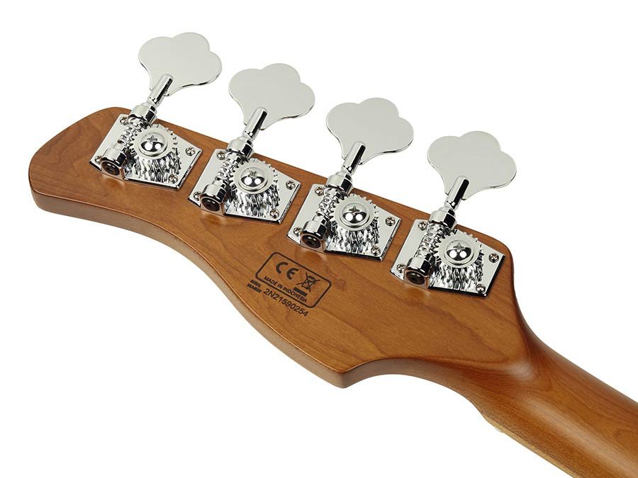 alder 4-string passive bass guitar dakota red - Afbeelding 4